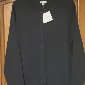 Croft & Barrow Black Sweater 3X